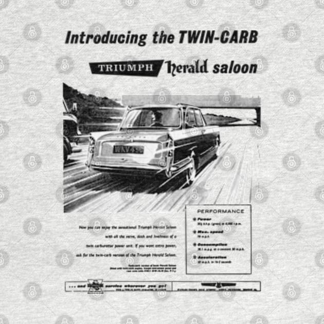 TRIUMPH HERALD - advert by Throwback Motors